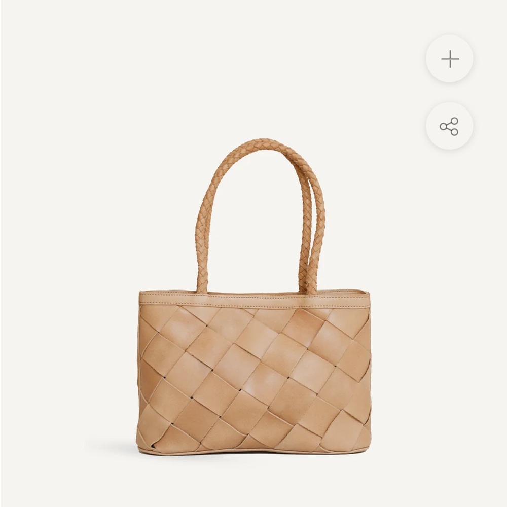 BEMBIEN ella bag grande weave caramel - Picture 2 of 6